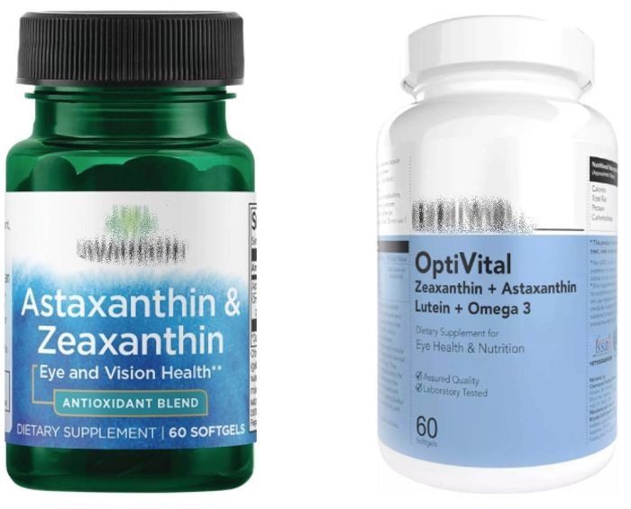 Zeaxanthin and Astaxanthin Zeaxanthin and Astaxanthin